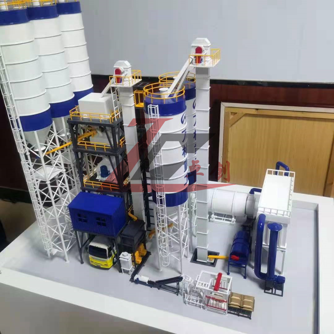 30萬噸干混站（含烘干）3D